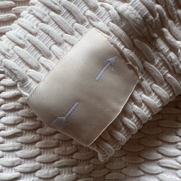 The Upside Textured Blush Cream Top - Picture 3 of 6